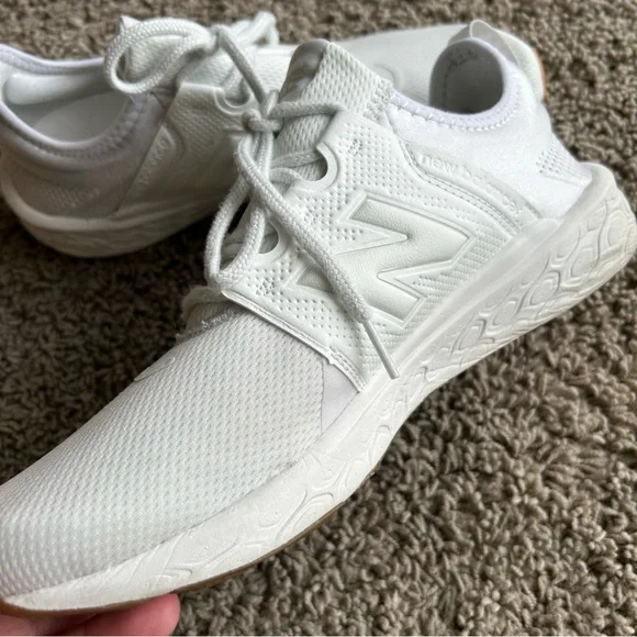 New Balance Fresh Foam X Cruz V3 White Women's 11.5D/Men’s 10D Gym Shoes - Picture 6 of 16